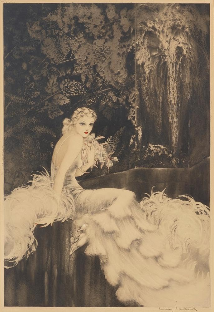 Amazon.com: Louis Icart 33x48 Huge Gallery Wrapped Canvas Museum